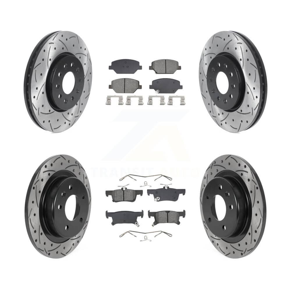 Transit Auto - KDS-100975 - Front and Rear Disc Brake Kits