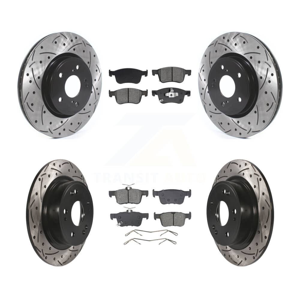 Transit Auto - KDS-100983 - Front and Rear Disc Brake Kits