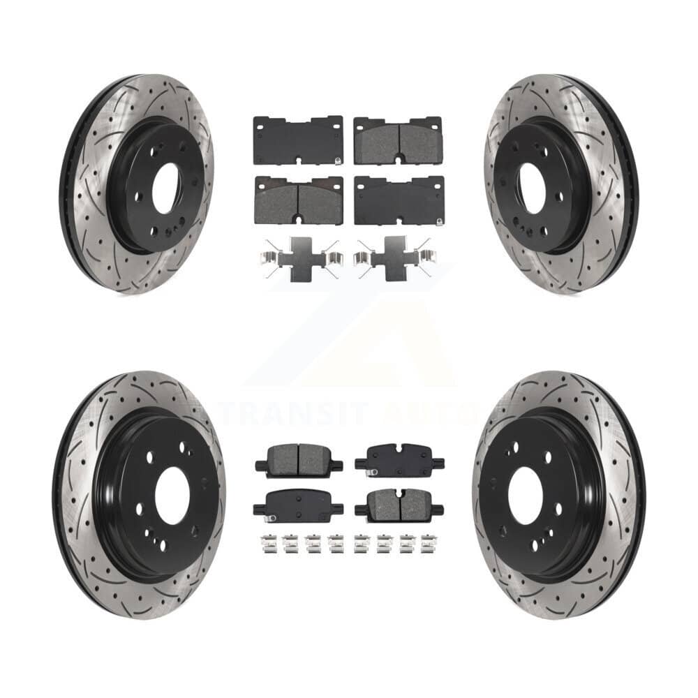 Transit Auto - KDS-100985 - Front and Rear Disc Brake Kits