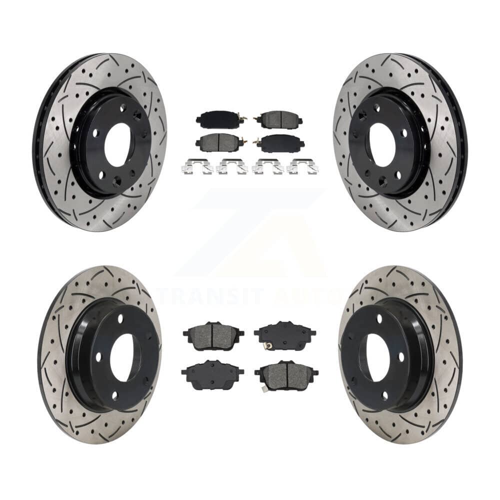 Transit Auto - KDS-100992 - Front and Rear Disc Brake Kits