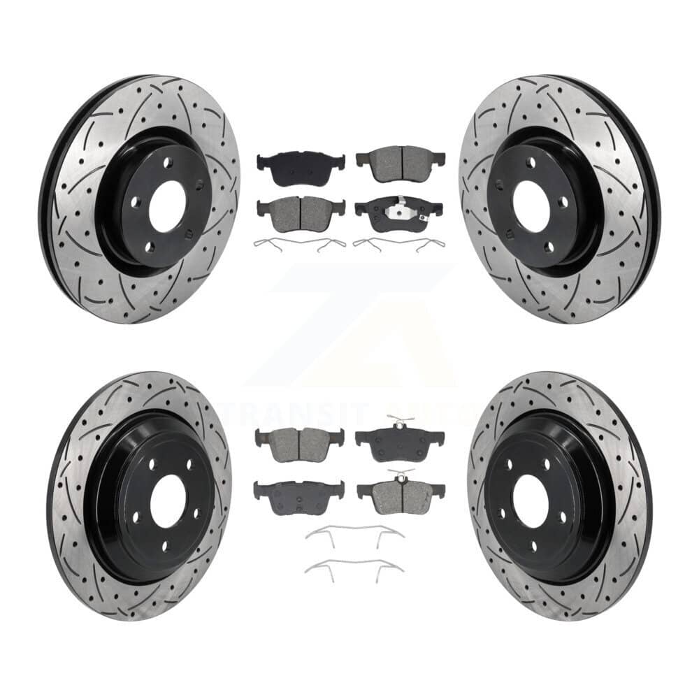 Transit Auto - KDS-101127 - Front and Rear Disc Brake Kits