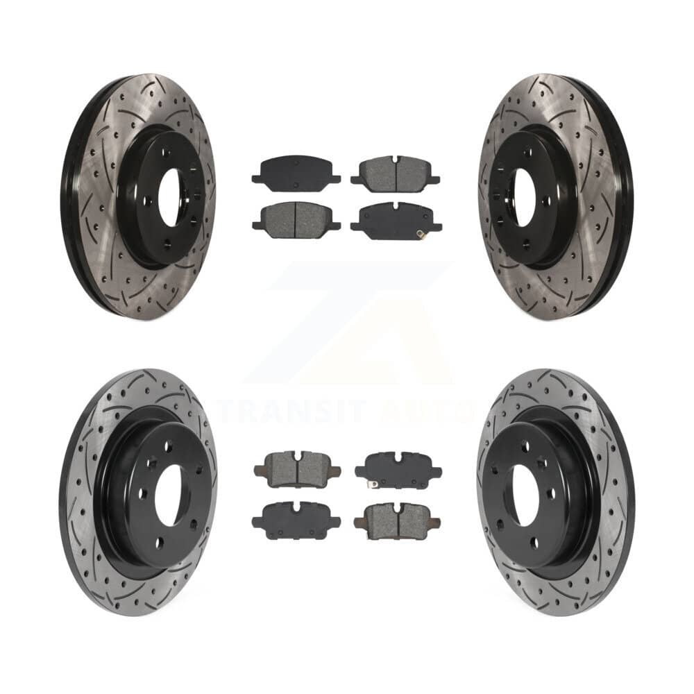 Transit Auto - KDS-101130 - Front and Rear Disc Brake Kits