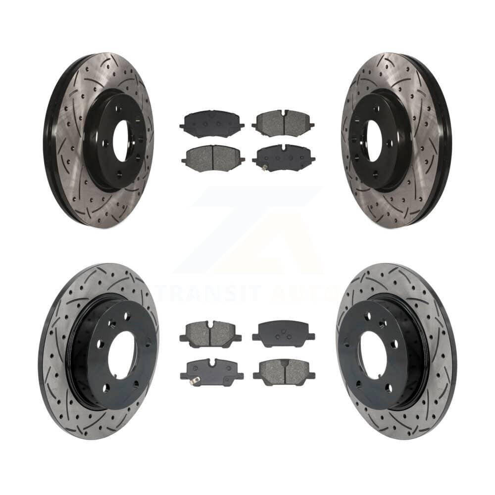 Transit Auto - KDS-101136 - Front and Rear Disc Brake Kits