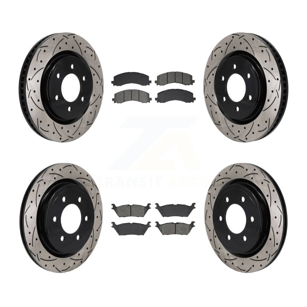 Transit Auto - KDS-101140 - Front and Rear Disc Brake Kits