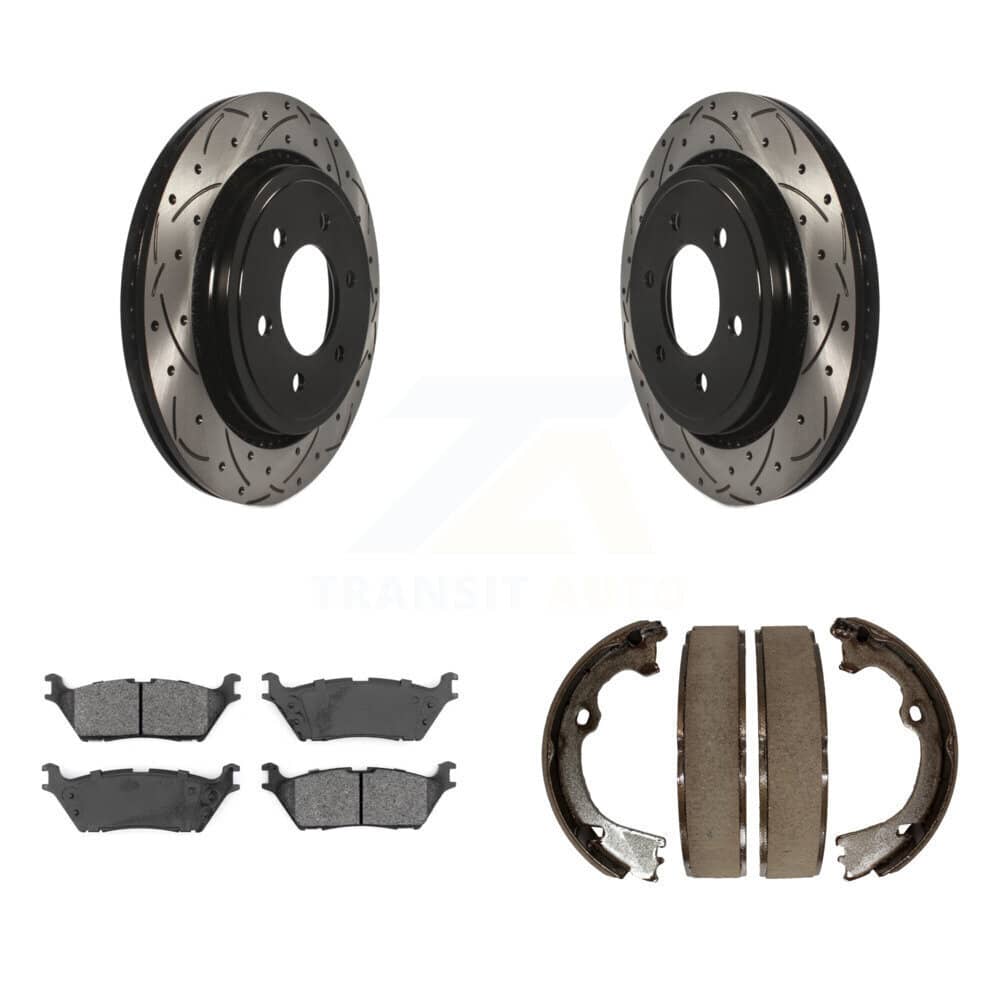 Transit Auto - KDS-101256 - Rear Disc Brake Kits