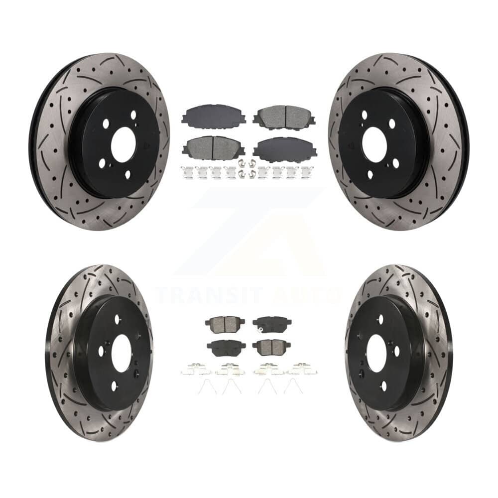 Transit Auto - KDS-101566 - Front and Rear Disc Brake Kits