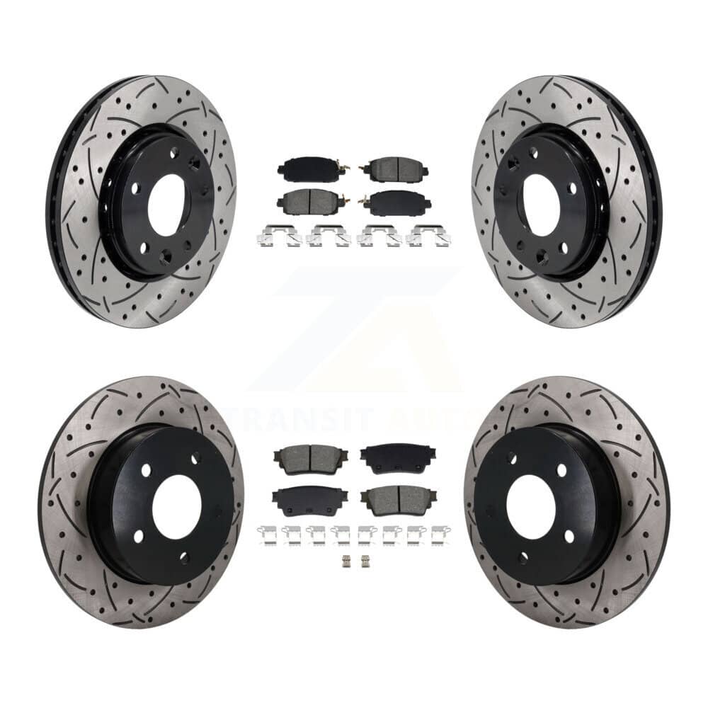Transit Auto - KDS-101580 - Front and Rear Disc Brake Kits