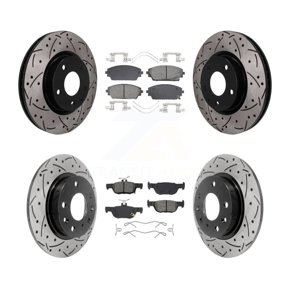 Transit Auto - KDS-101584 - Front and Rear Disc Brake Kits