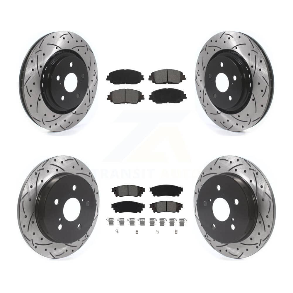 Transit Auto - KDS-101587 - Front and Rear Disc Brake Kits