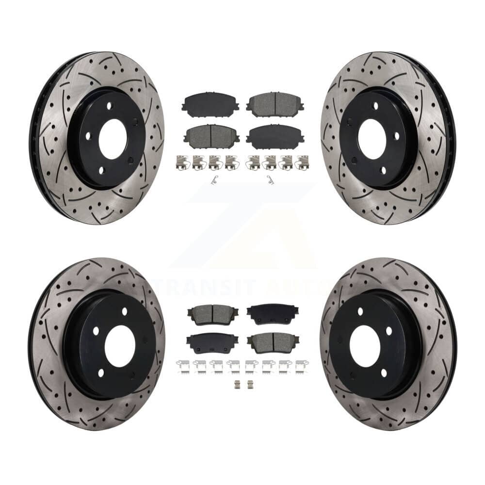 Transit Auto - KDS-101596 - Front and Rear Disc Brake Kits