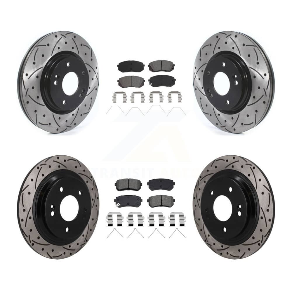 Transit Auto - KDS-101597 - Front and Rear Disc Brake Kits