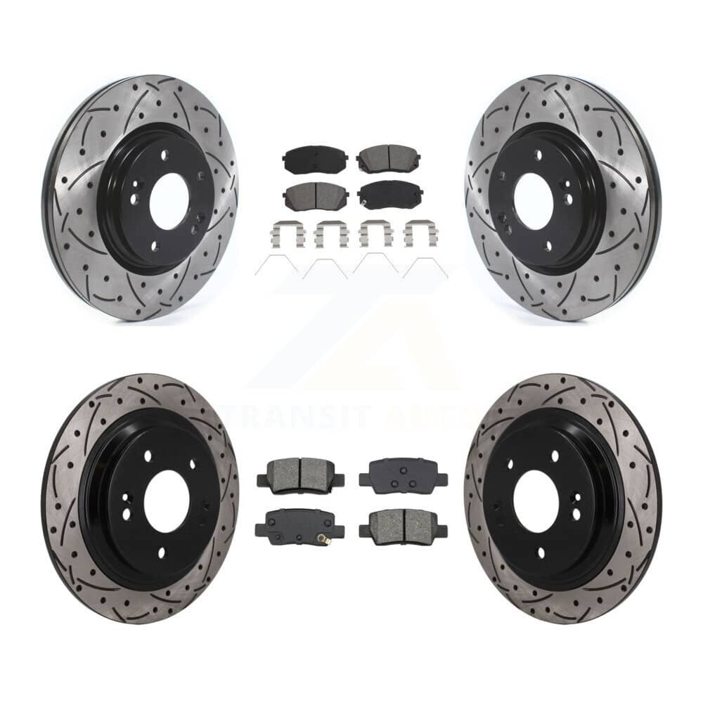 Transit Auto - KDS-101599 - Front and Rear Disc Brake Kits