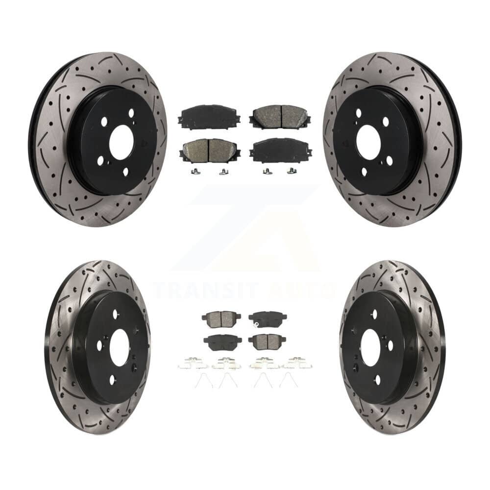 Transit Auto - KDS-101622 - Front and Rear Disc Brake Kits