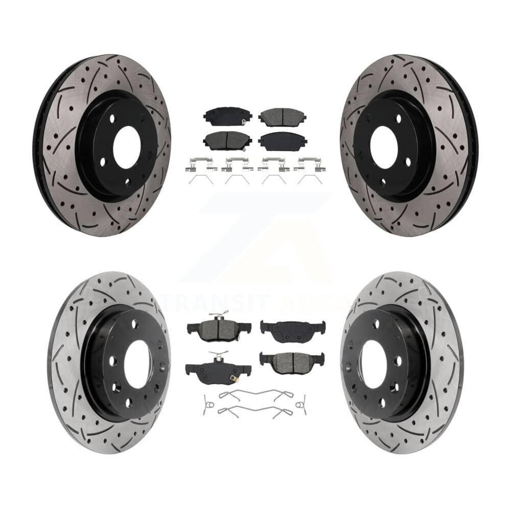 Transit Auto - KDS-101628 - Front and Rear Disc Brake Kits