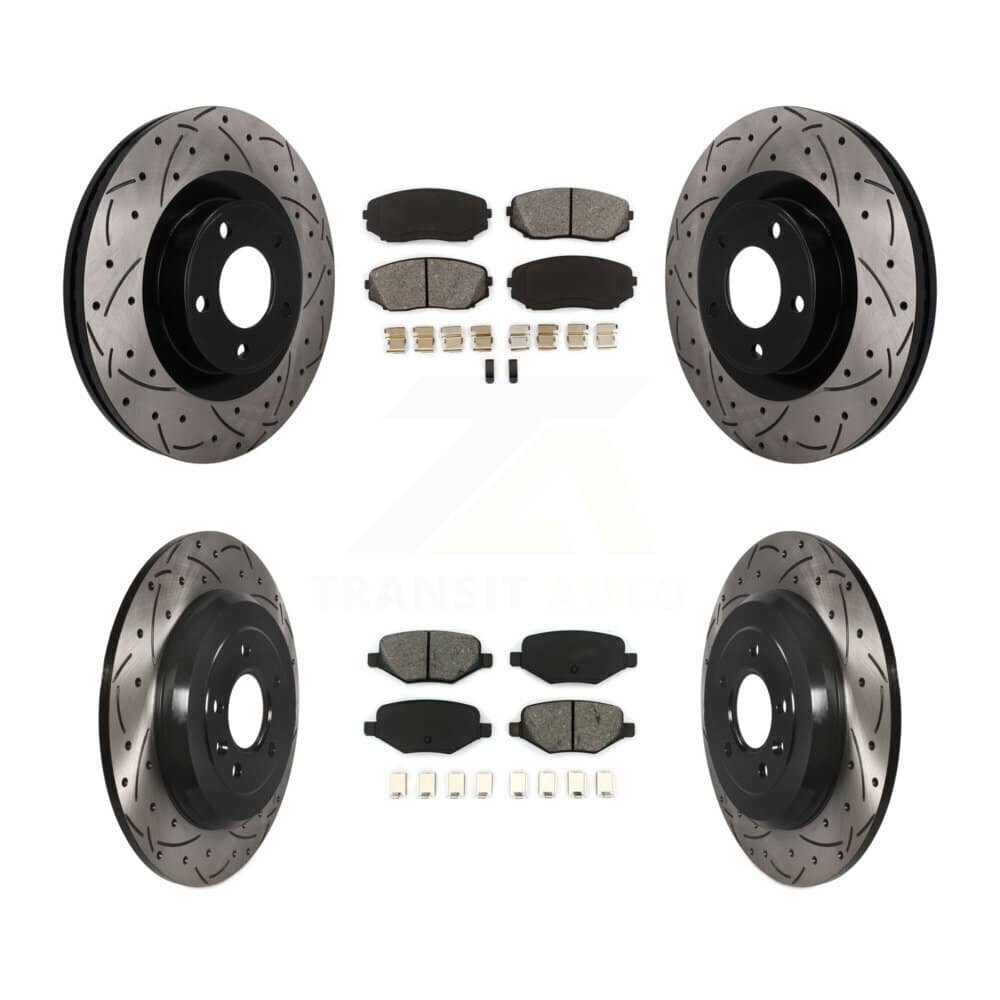 Transit Auto - KDS-101632 - Front and Rear Disc Brake Kits
