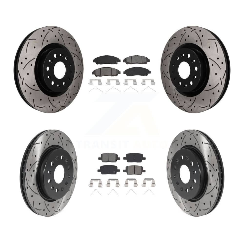 Transit Auto - KDS-101635 - Front and Rear Disc Brake Kits
