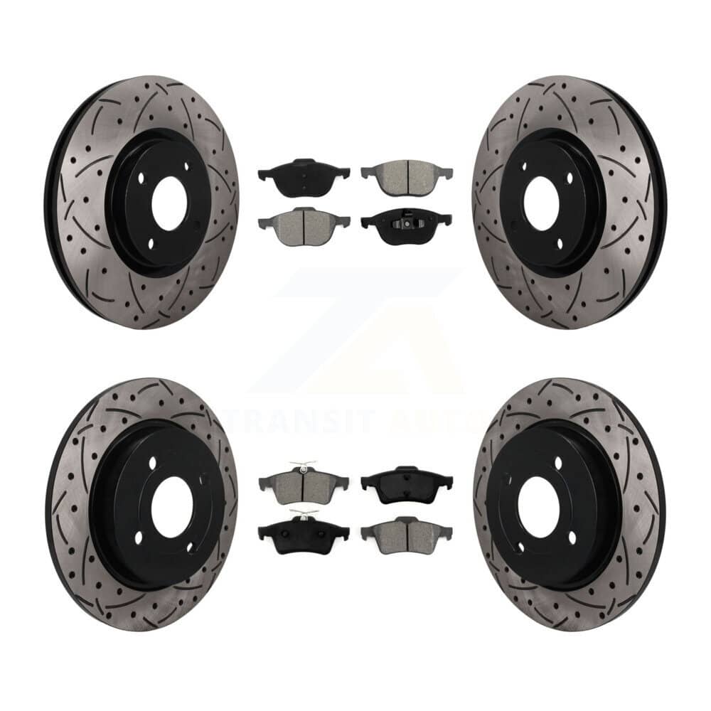 Transit Auto - KDS-101643 - Front and Rear Disc Brake Kits