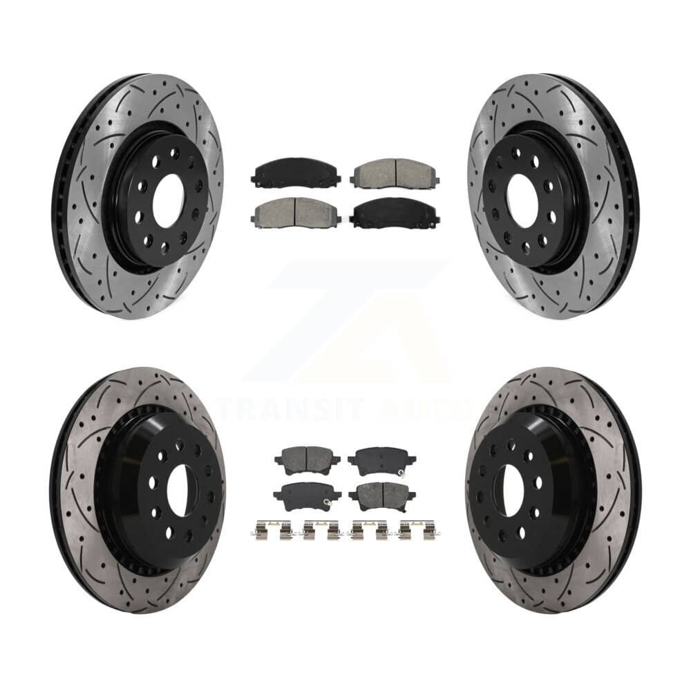 Transit Auto - KDS-101647 - Front and Rear Disc Brake Kits