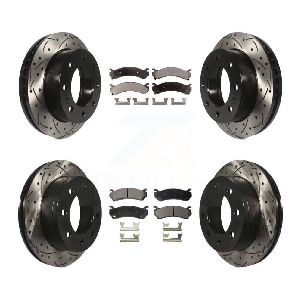 Transit Auto - KDT-100193 - Front and Rear Disc Brake Kits