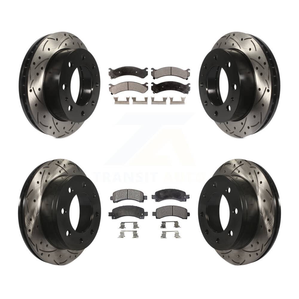 Transit Auto - KDT-100194 - Front and Rear Disc Brake Kits