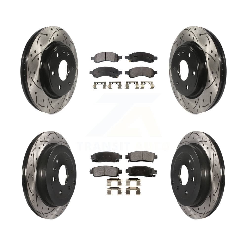 Transit Auto - KDT-100199 - Front and Rear Disc Brake Kits