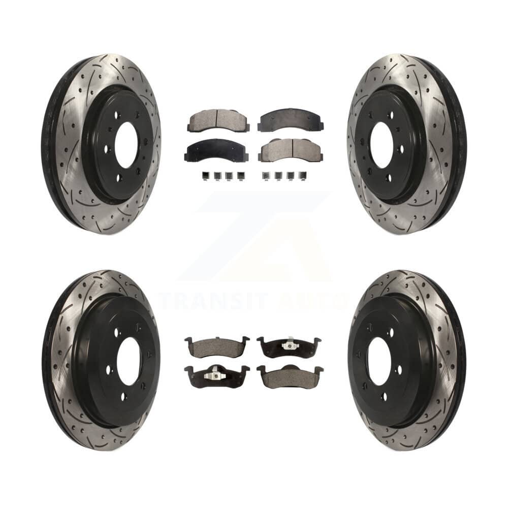 Transit Auto - KDT-100226 - Front and Rear Disc Brake Kits