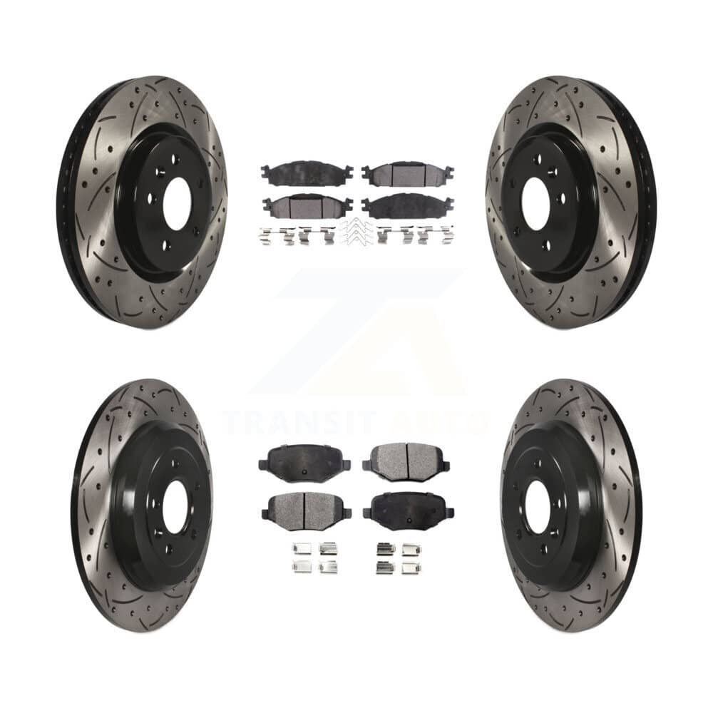 Transit Auto - KDT-100230 - Front and Rear Disc Brake Kits