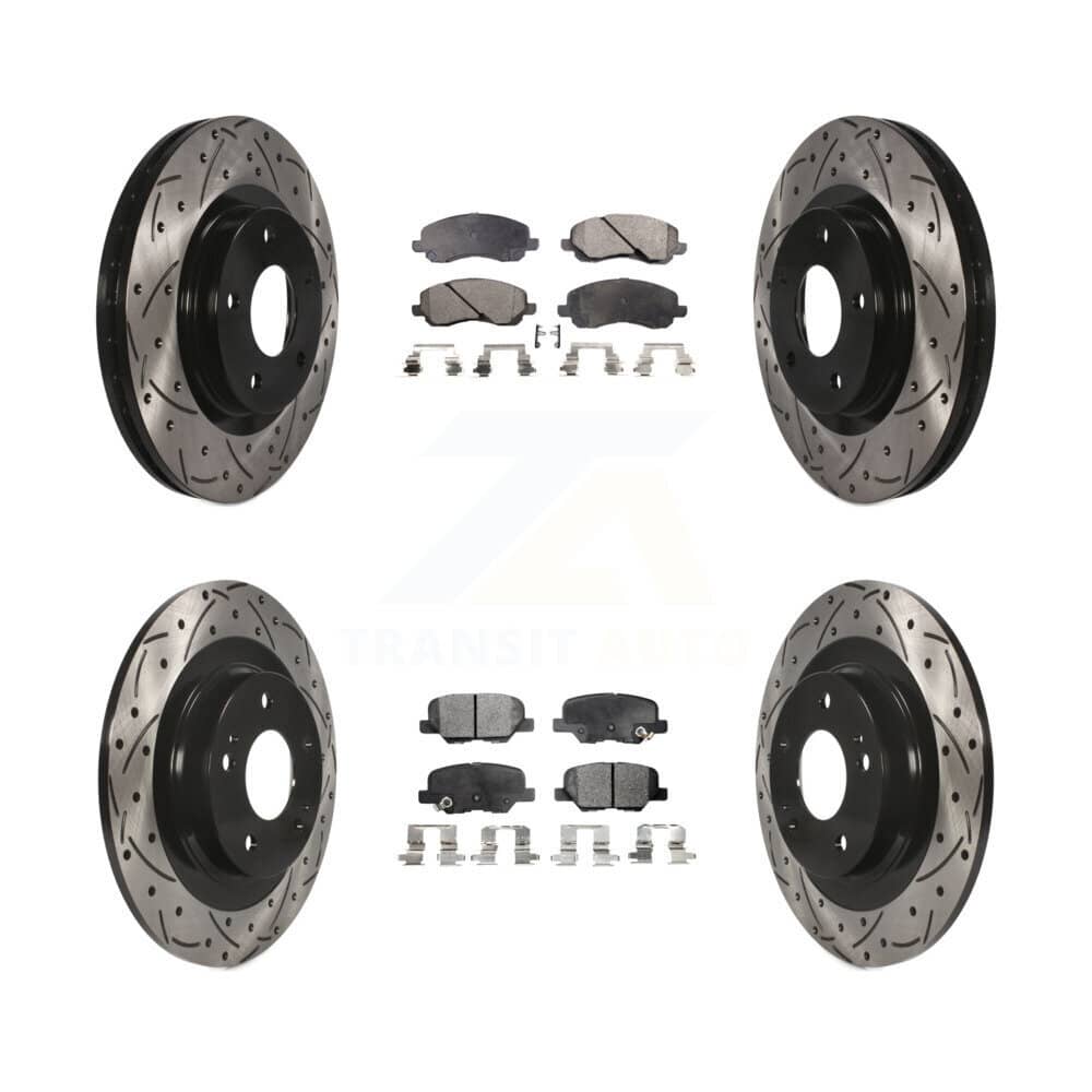 Transit Auto - KDT-100264 - Front and Rear Disc Brake Kits