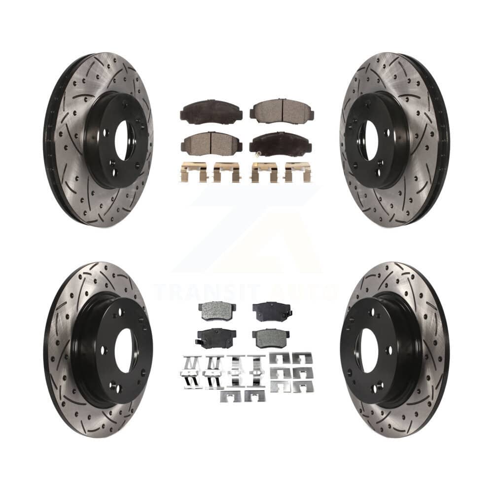 Transit Auto - KDT-100282 - Front and Rear Disc Brake Kits