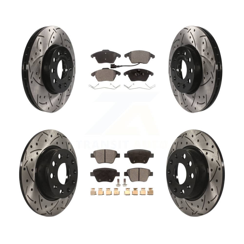 Transit Auto - KDT-100308 - Front and Rear Disc Brake Kits