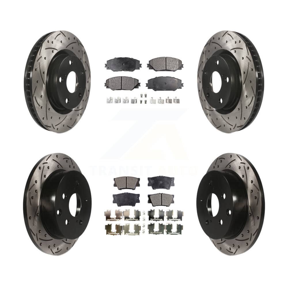 Transit Auto - KDT-100317 - Front and Rear Disc Brake Kits