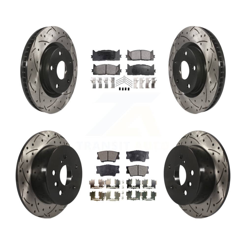 Transit Auto - KDT-100319 - Front and Rear Disc Brake Kits