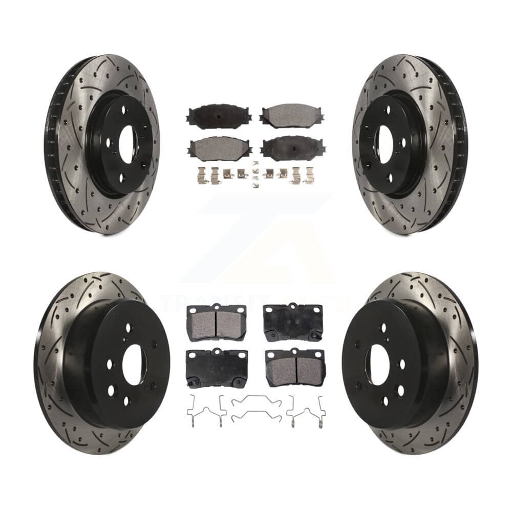 Transit Auto - KDT-100321 - Front and Rear Disc Brake Kits