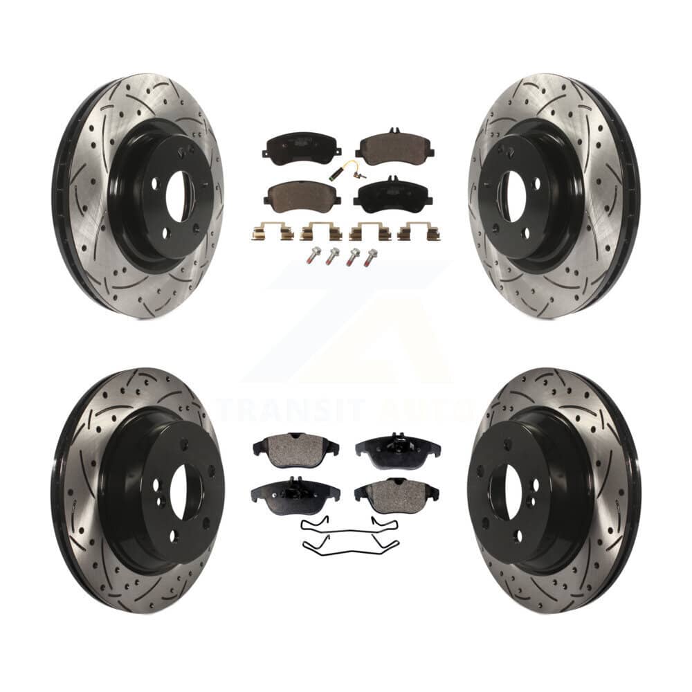 Transit Auto - KDT-100326 - Front and Rear Disc Brake Kits