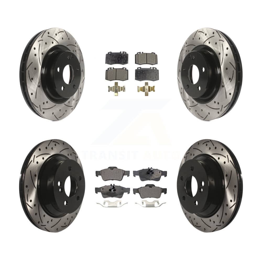 Transit Auto - KDT-100327 - Front and Rear Disc Brake Kits