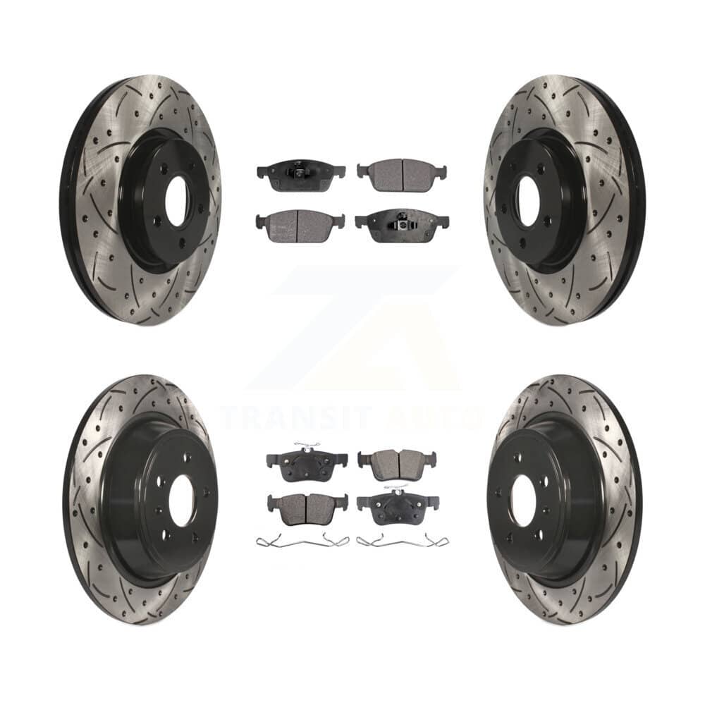Transit Auto - KDT-100330 - Front and Rear Disc Brake Kits