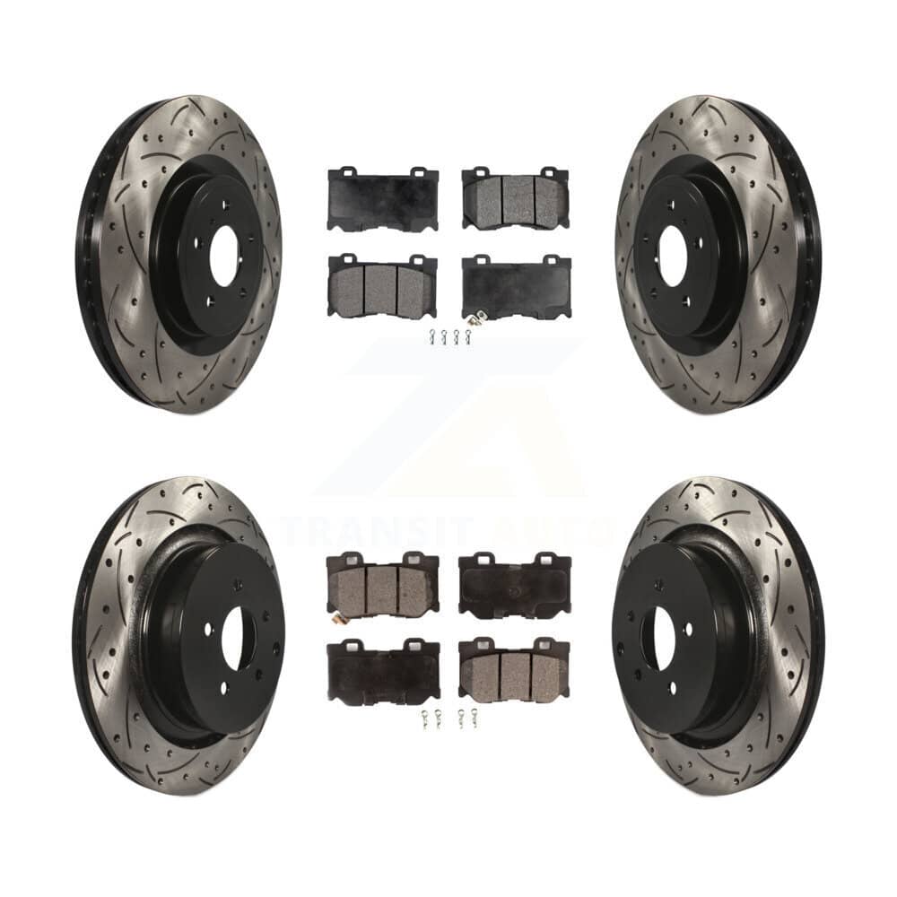 Transit Auto - KDT-100353 - Front and Rear Disc Brake Kits