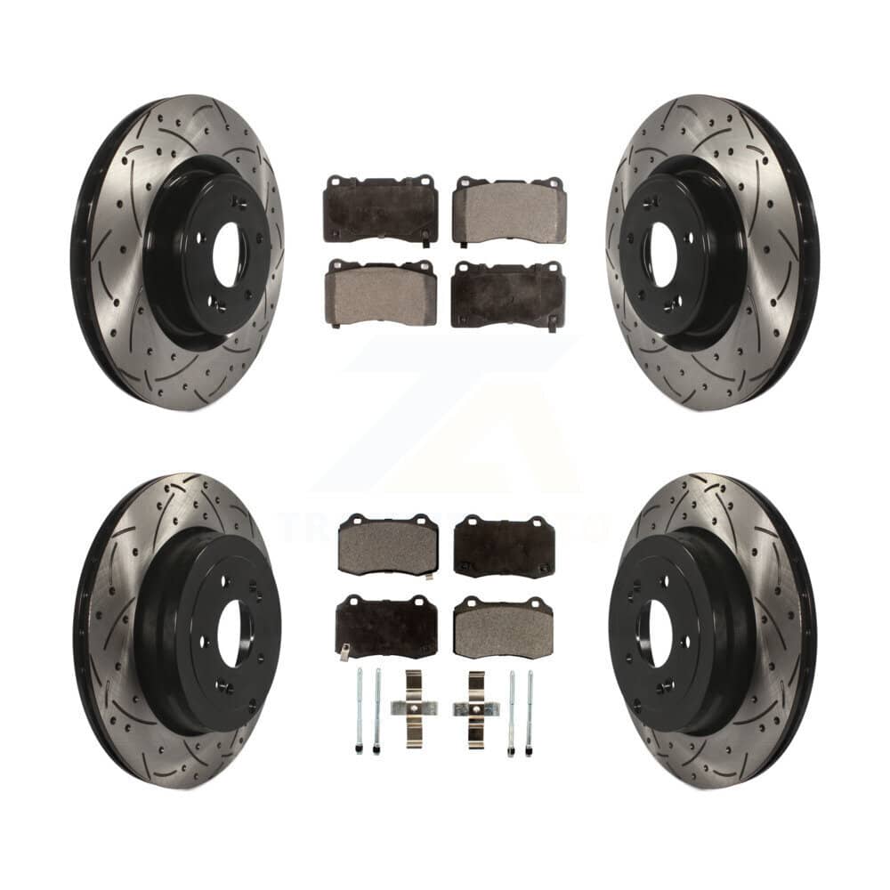 Transit Auto - KDT-100363 - Front and Rear Disc Brake Kits