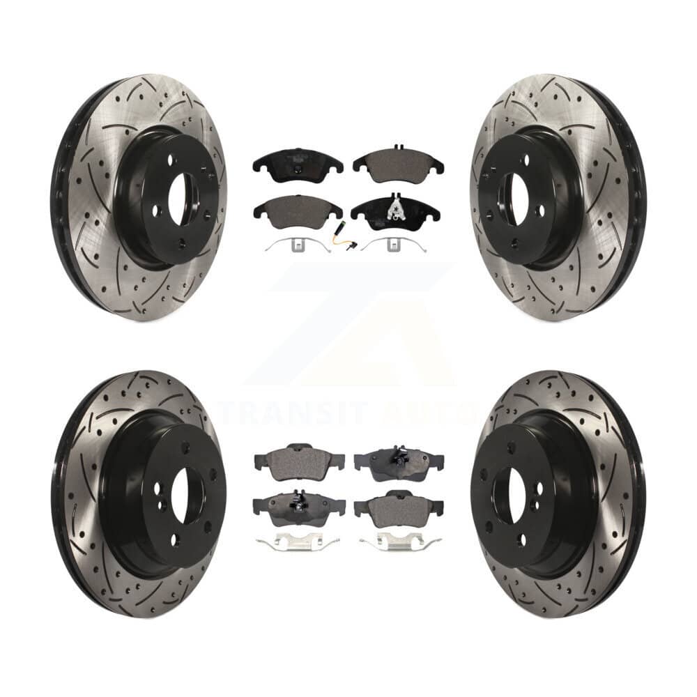 Transit Auto - KDT-100371 - Front and Rear Disc Brake Kits