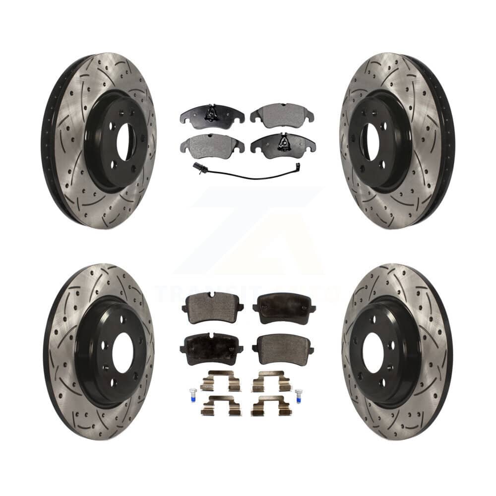 Transit Auto - KDT-100384 - Front and Rear Disc Brake Kits