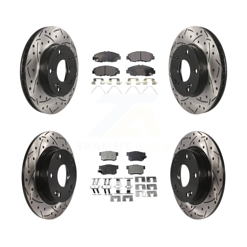 Transit Auto - KDT-100387 - Front and Rear Disc Brake Kits