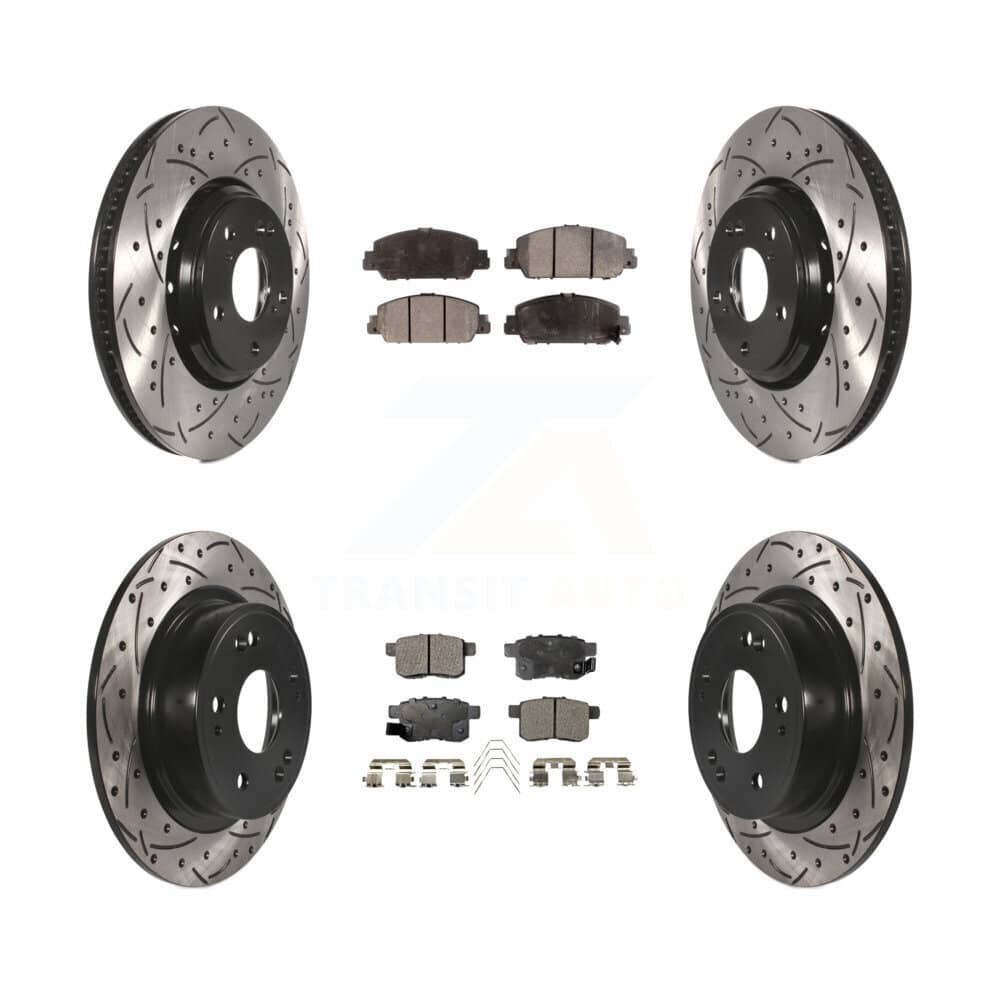 Transit Auto - KDT-100420 - Front and Rear Disc Brake Kits