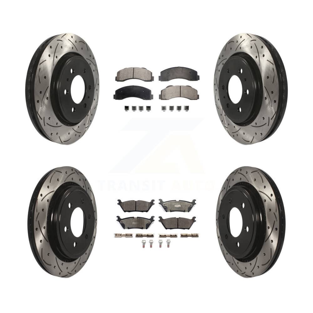 Transit Auto - KDT-100624 - Front and Rear Disc Brake Kits