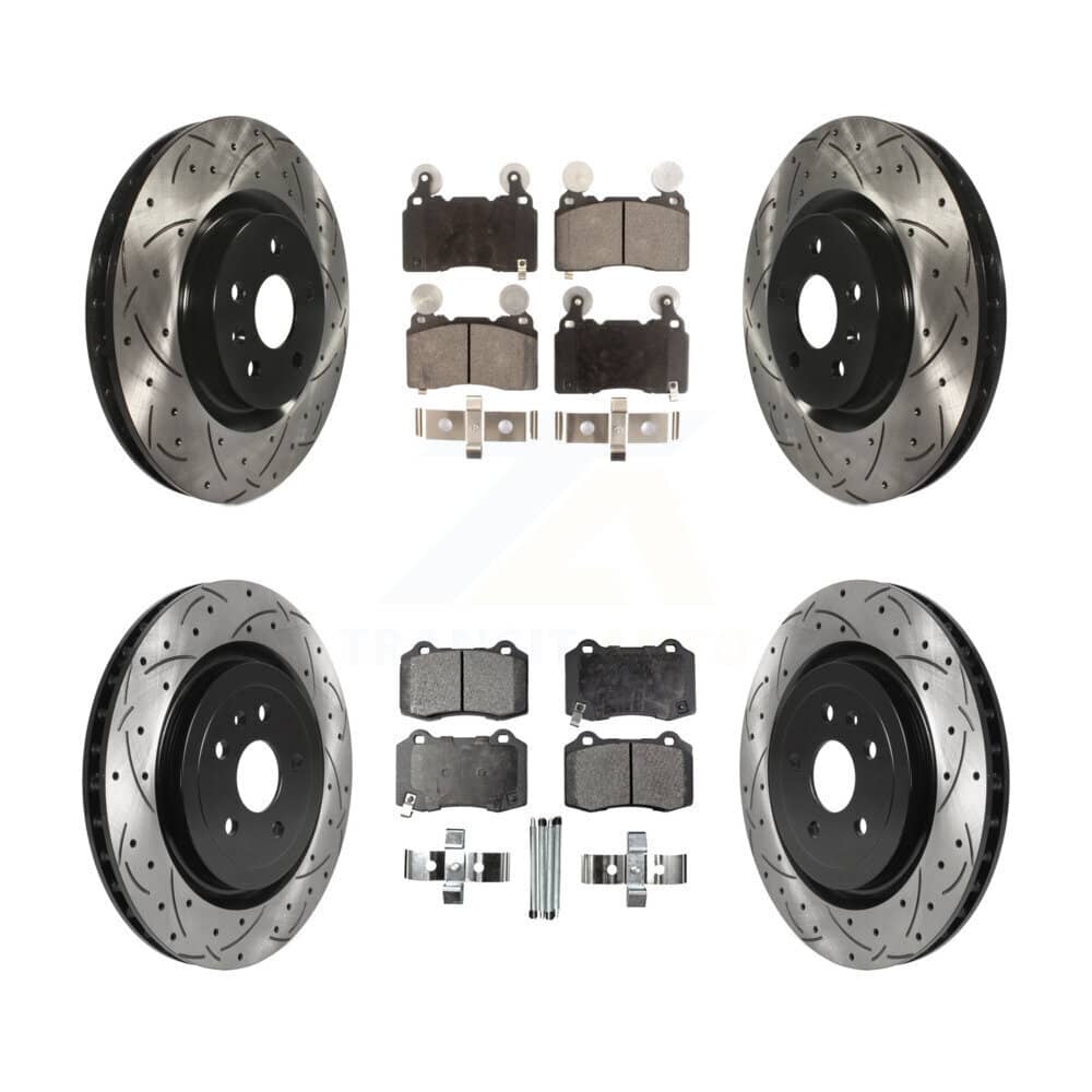 Transit Auto - KDT-100658 - Front and Rear Disc Brake Kits