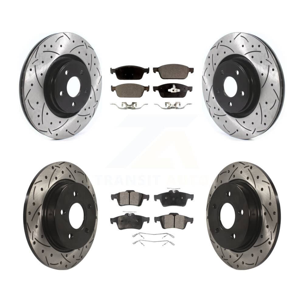 Transit Auto - KDT-100667 - Front and Rear Disc Brake Kits