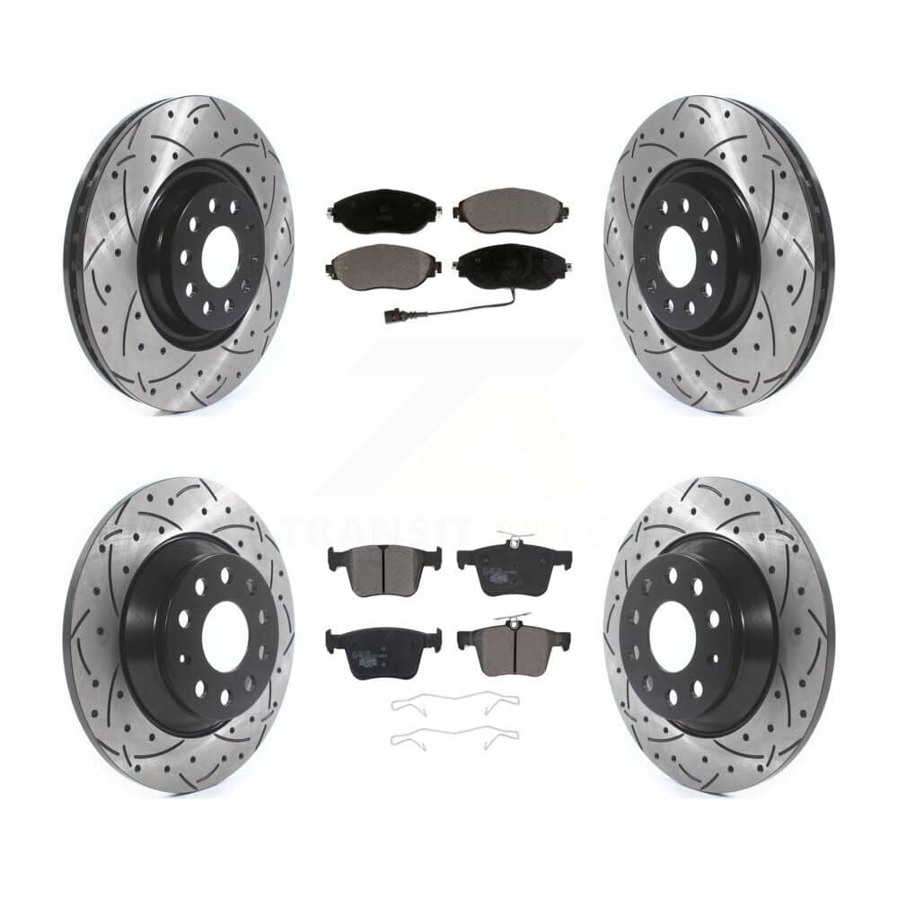 Transit Auto - KDT-100680 - Front and Rear Disc Brake Kits