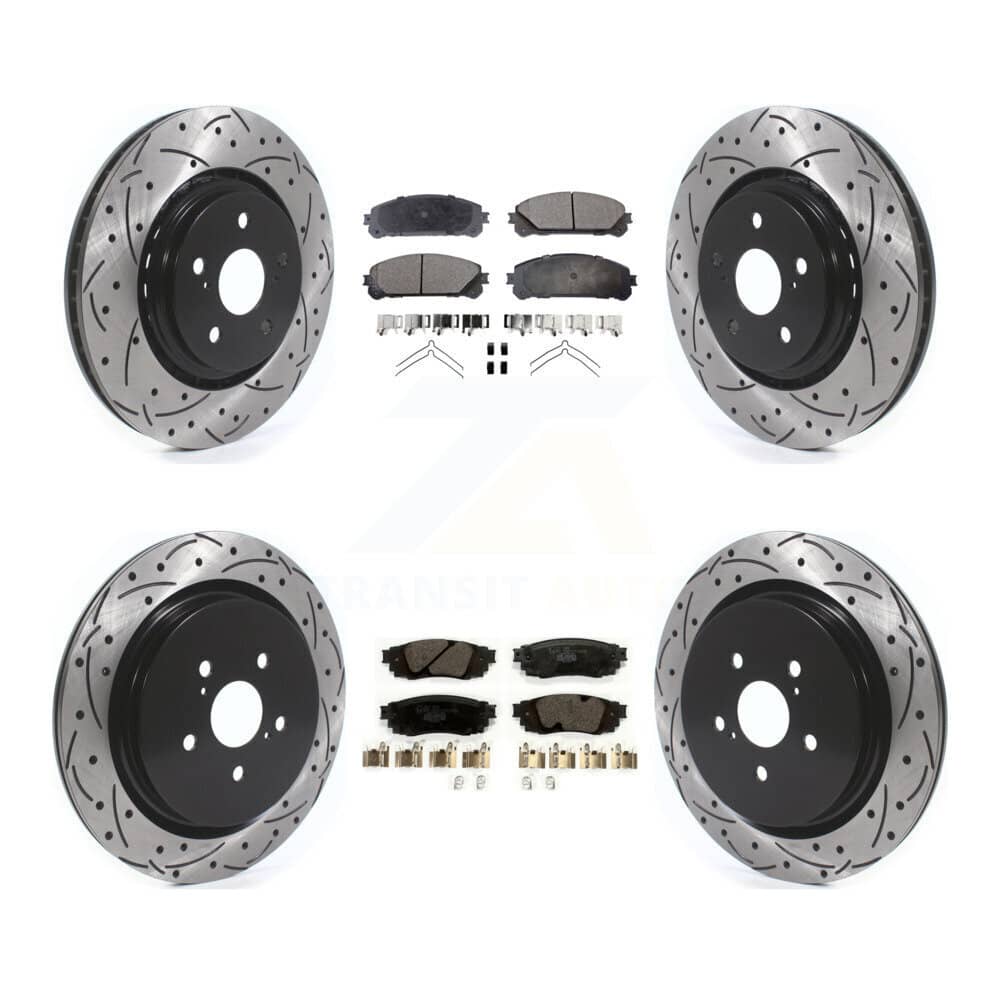 Transit Auto - KDT-100688 - Front and Rear Disc Brake Kits