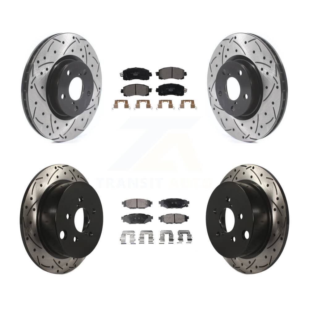 Transit Auto - KDT-100696 - Front and Rear Disc Brake Kits