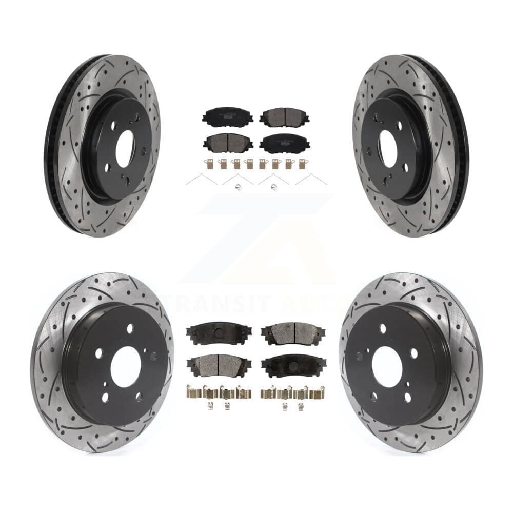 Transit Auto - KDT-100744 - Front and Rear Disc Brake Kits