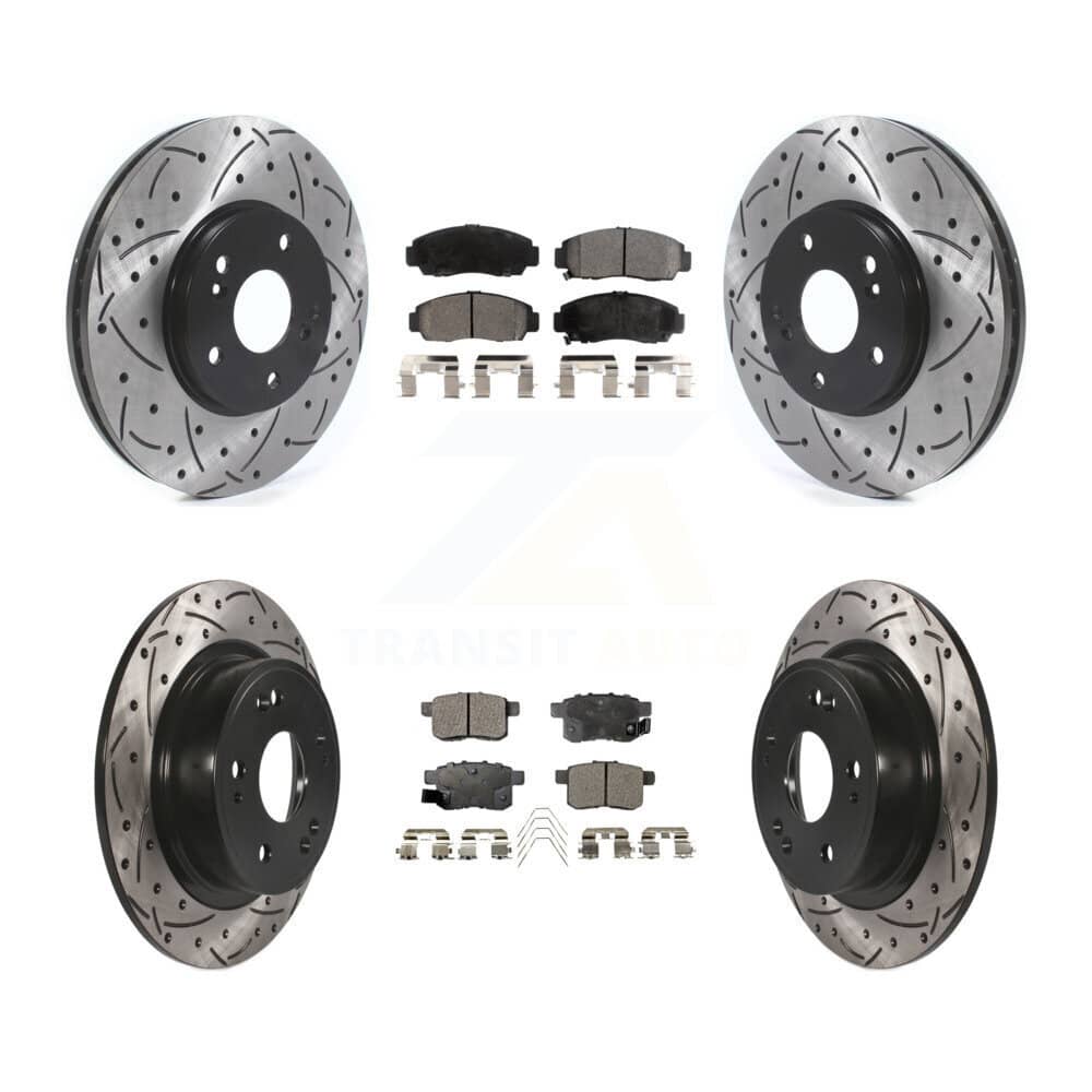 Transit Auto - KDT-100827 - Front and Rear Disc Brake Kits